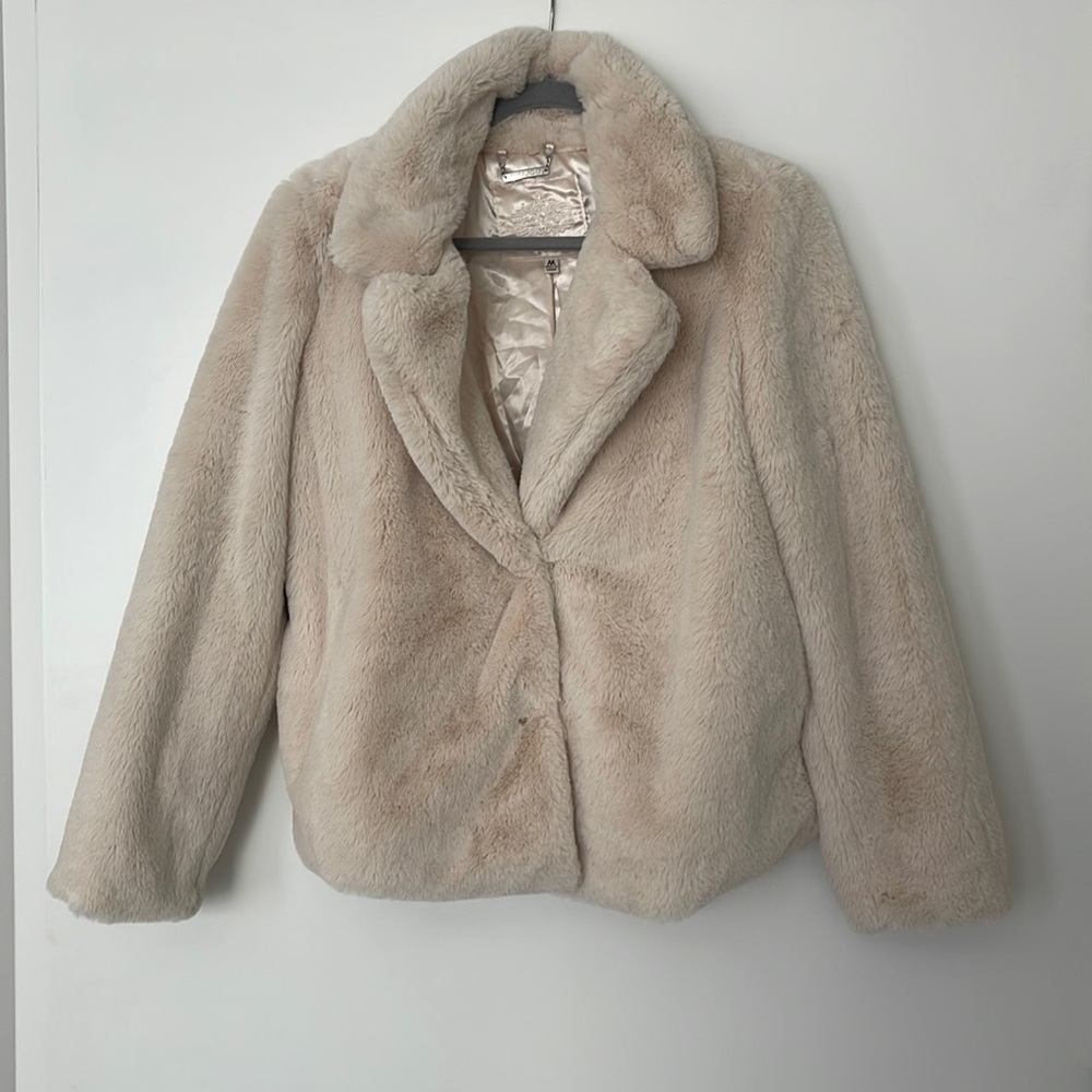 Jou Jou Faux Fur Coat